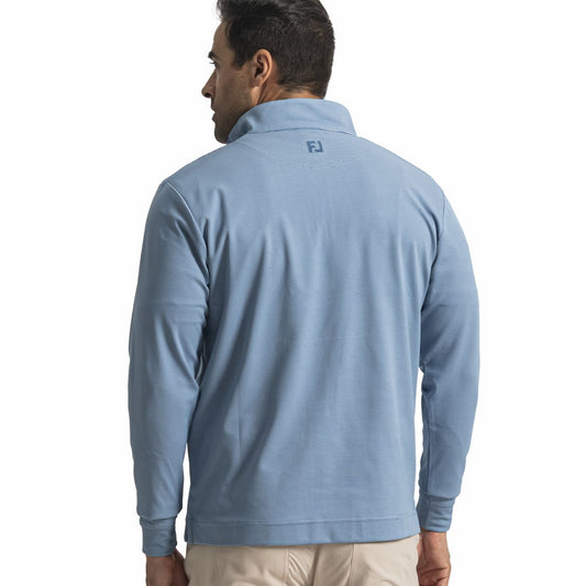 Quarter-Zip Ottoman Stripe Knit - FootJoy