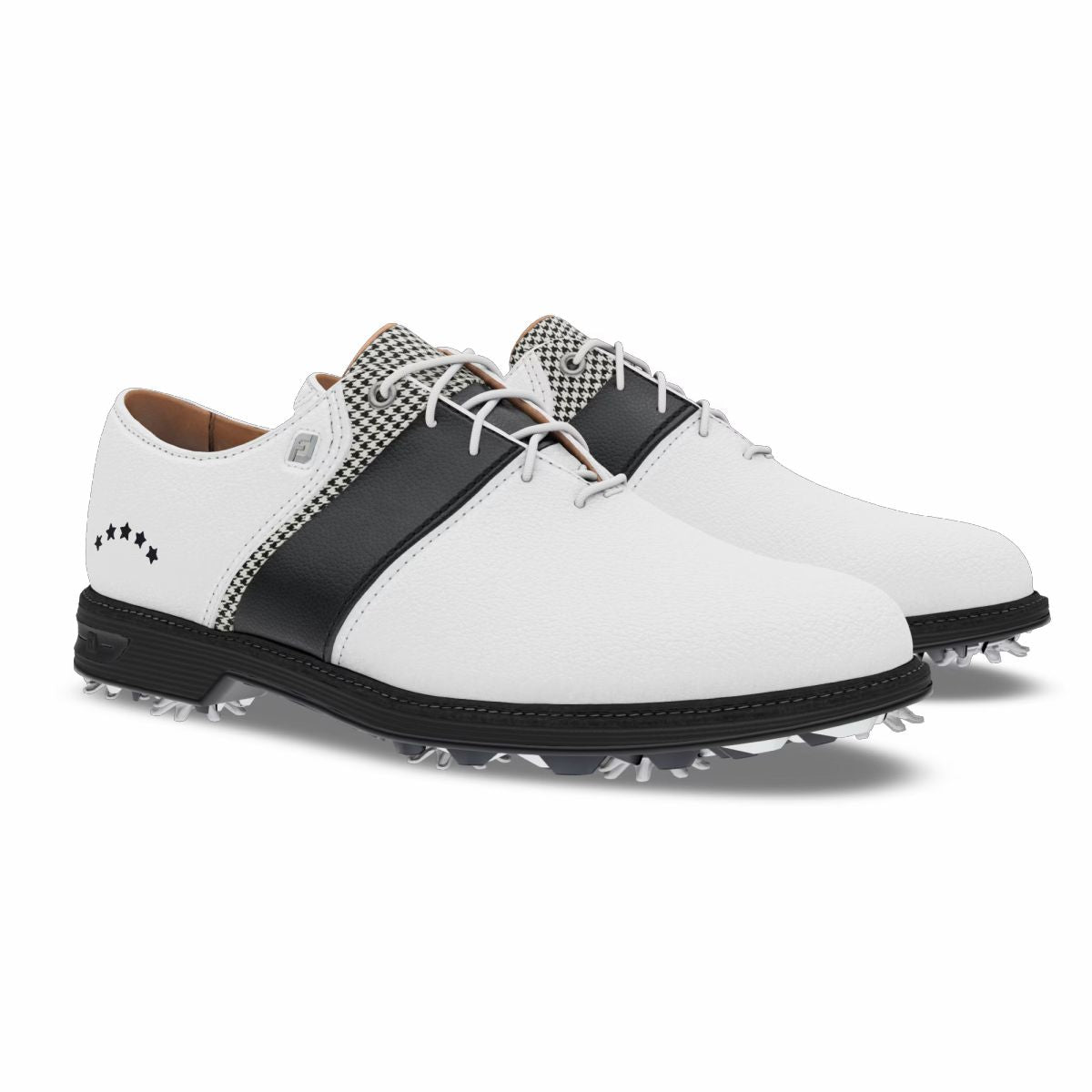 White / Black / Houndstooth,7,Narrow