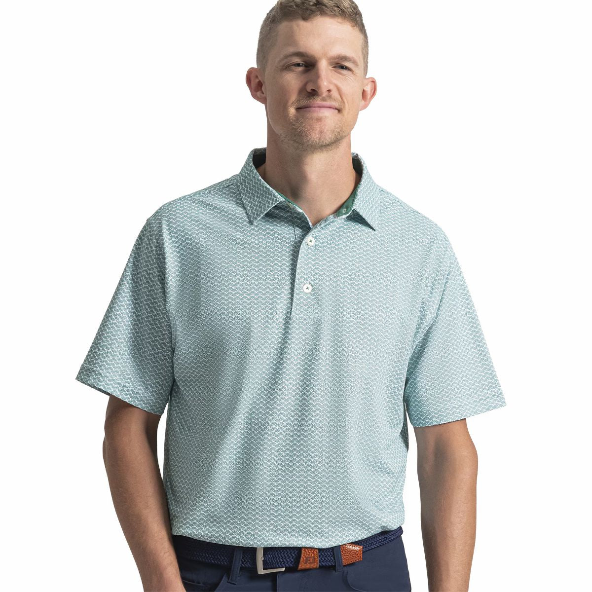Scallop Geo Pique - FootJoy