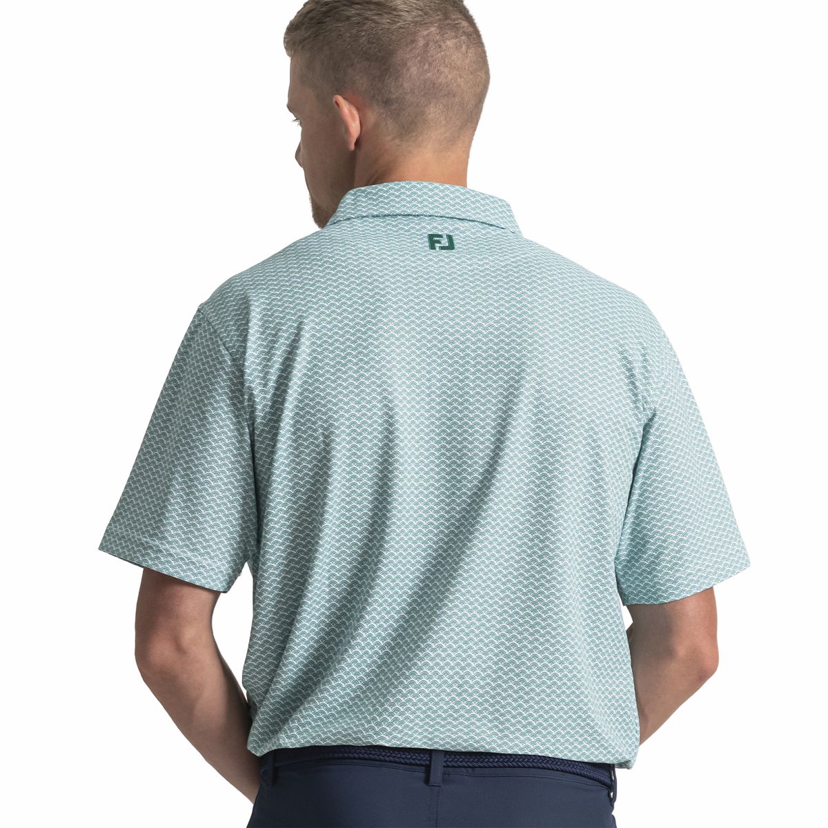 Scallop Geo Pique - FootJoy