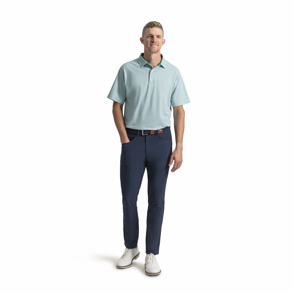 Scallop Geo Pique - FootJoy