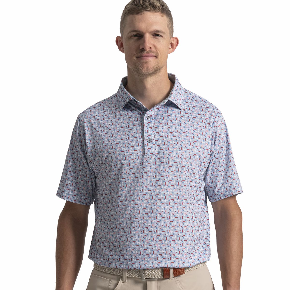 White / Chambray / Nantucket Red / Coastal Blue,S