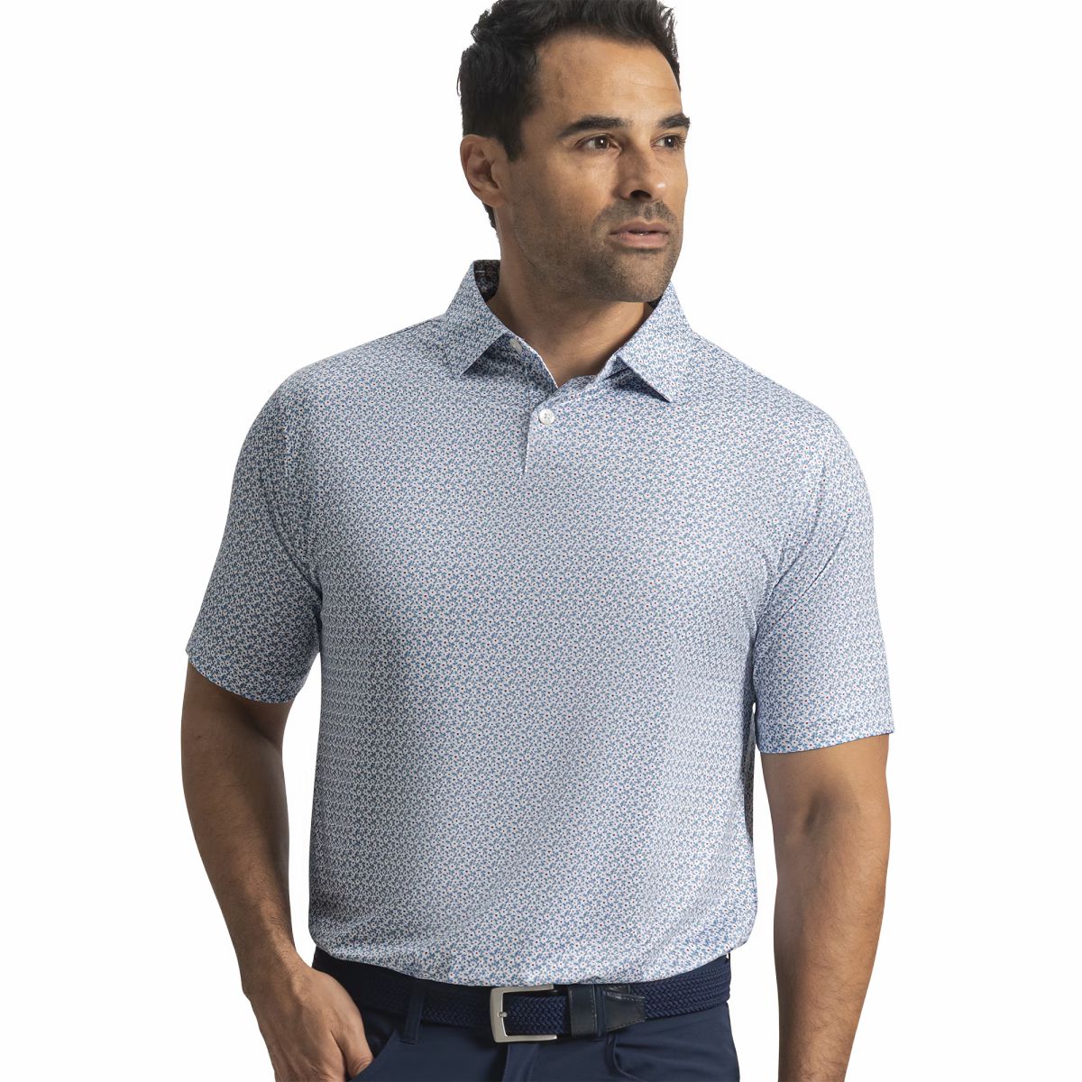 Chambray / Coastal Blue / White,S