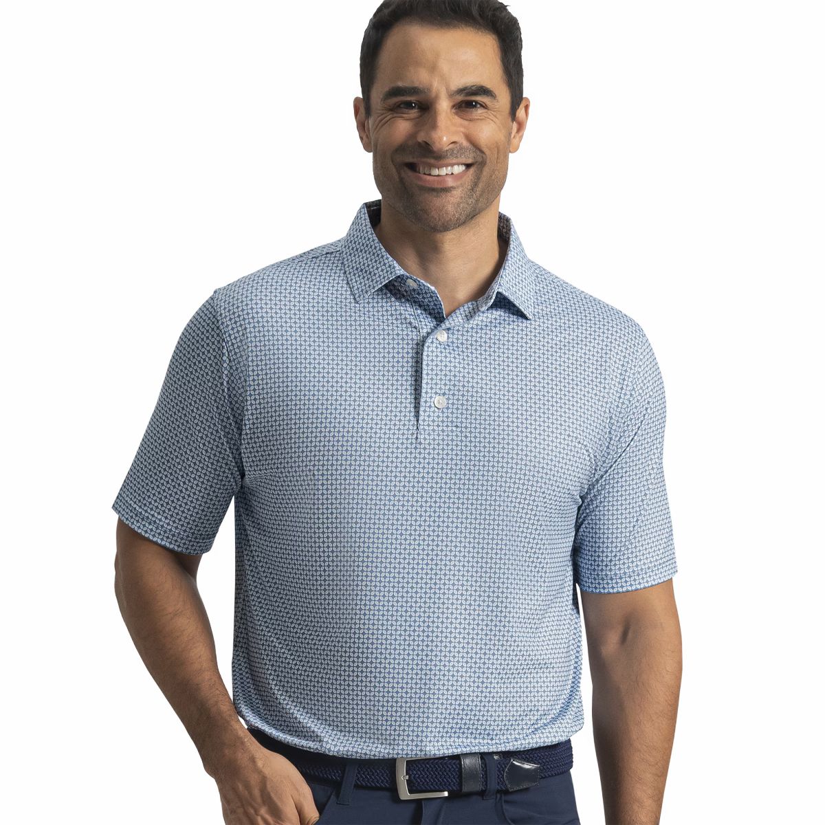 Coastal Blue / Chambray / White,S