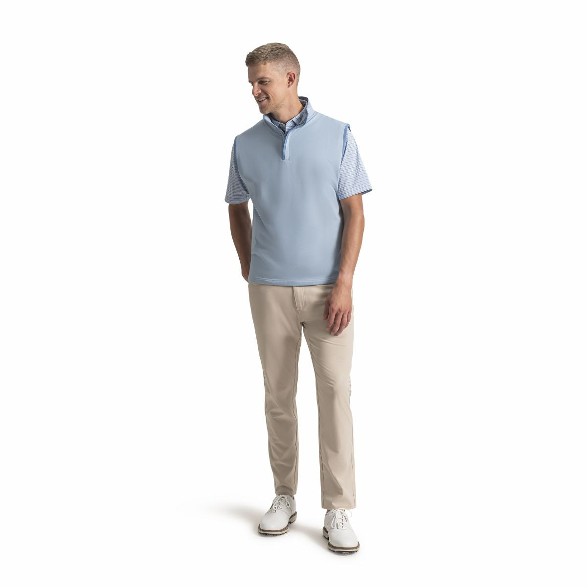 Brushed Back Vest Pique - FootJoy