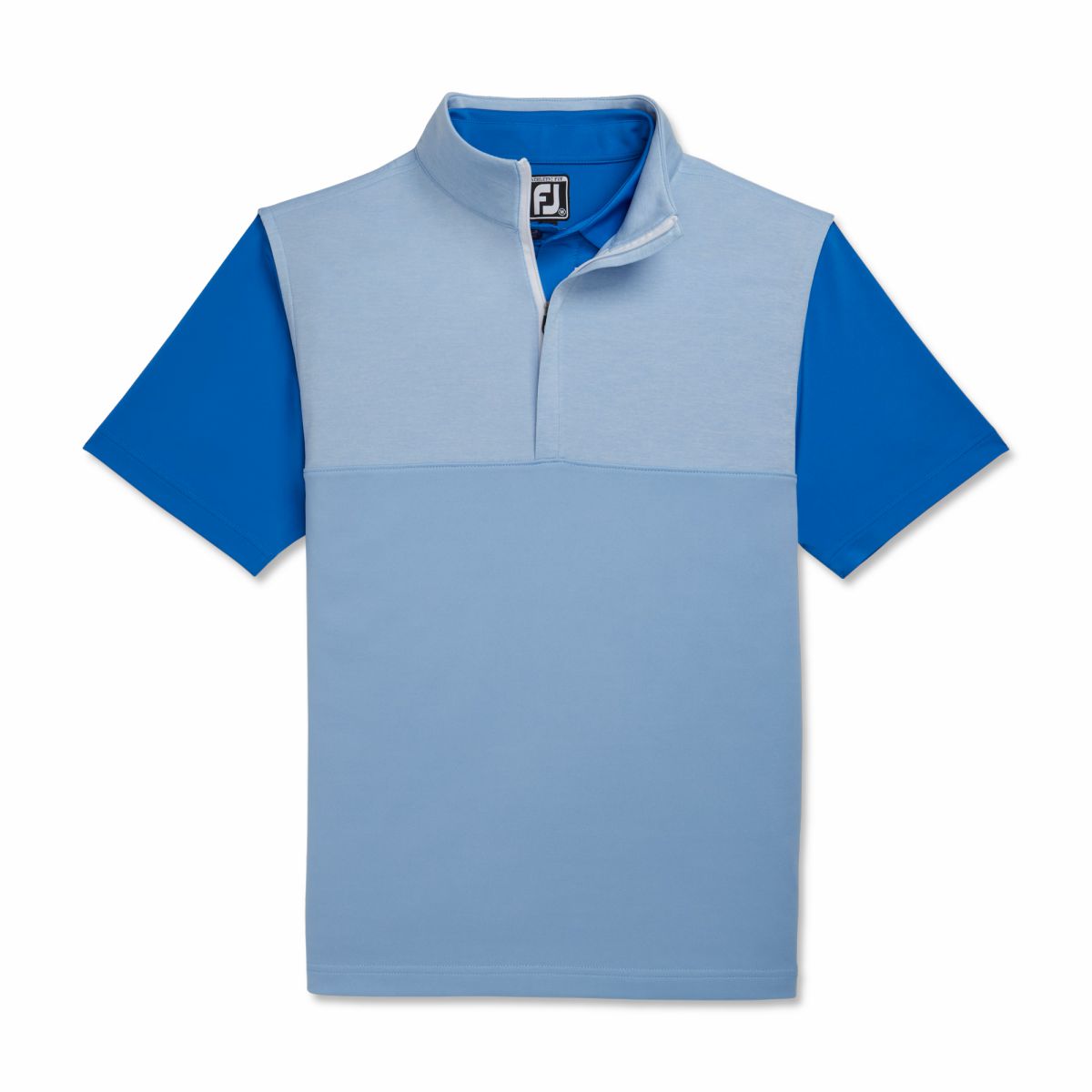 Heather Yoke Half-Zip Vest-Previous Season Style - FootJoy