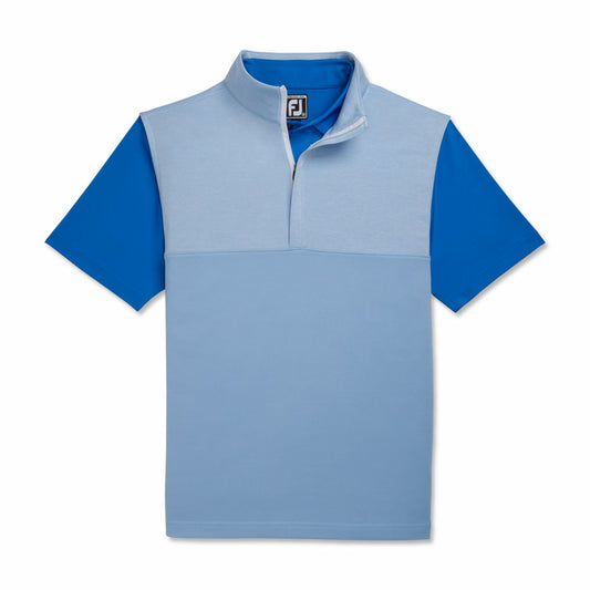 Heather Yoke Half-Zip Vest-Previous Season Style - FootJoy