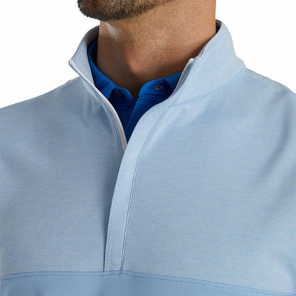 Heather Yoke Half-Zip Vest-Previous Season Style - FootJoy