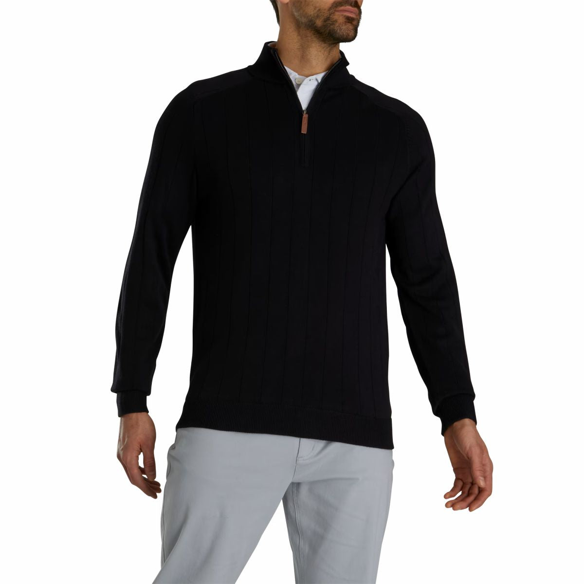 Drop Needle Lined Sweater - FootJoy