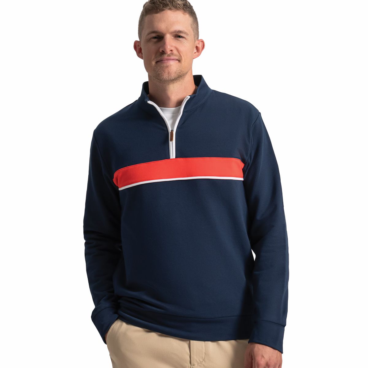 Après Tee Fleece Knit Quarter-Zip - FootJoy