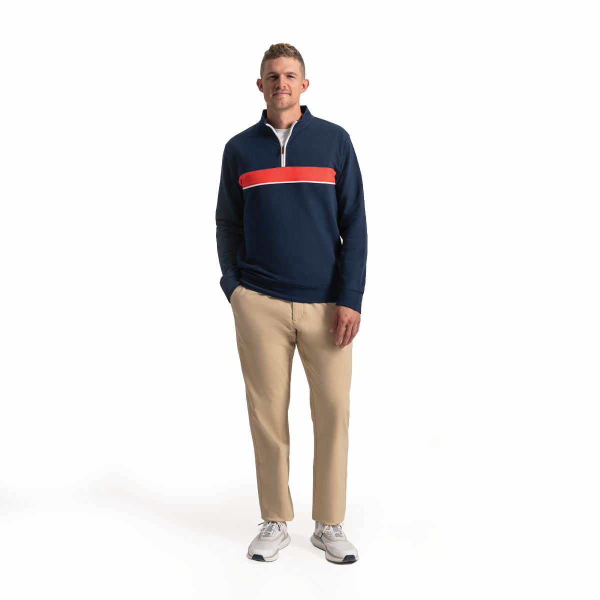 Après Tee Fleece Knit Quarter-Zip - FootJoy