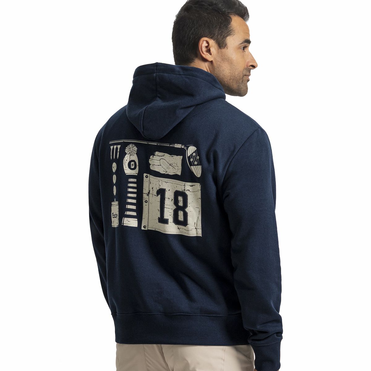 Heritage Golf Motif Hoodie - FootJoy
