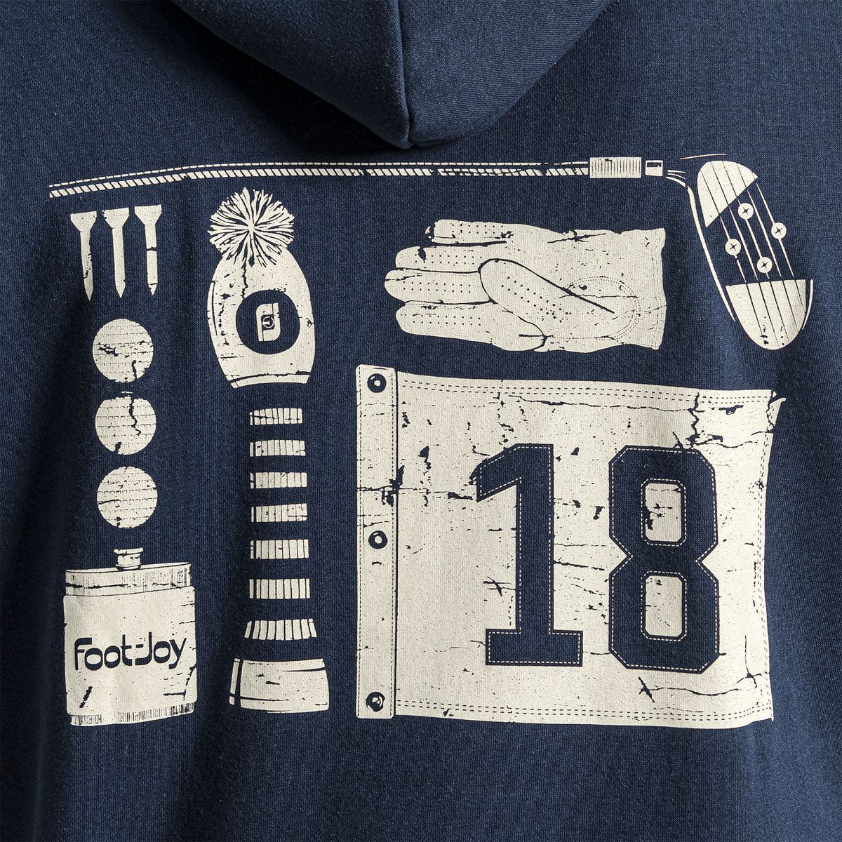 Heritage Golf Motif Hoodie - FootJoy