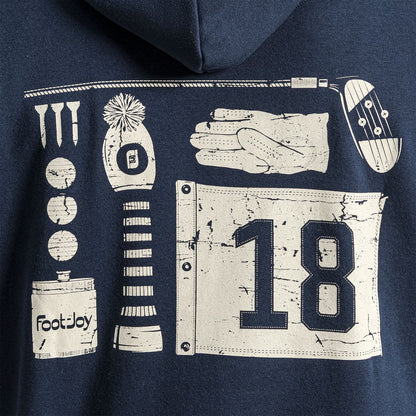 Heritage Golf Motif Hoodie - FootJoy