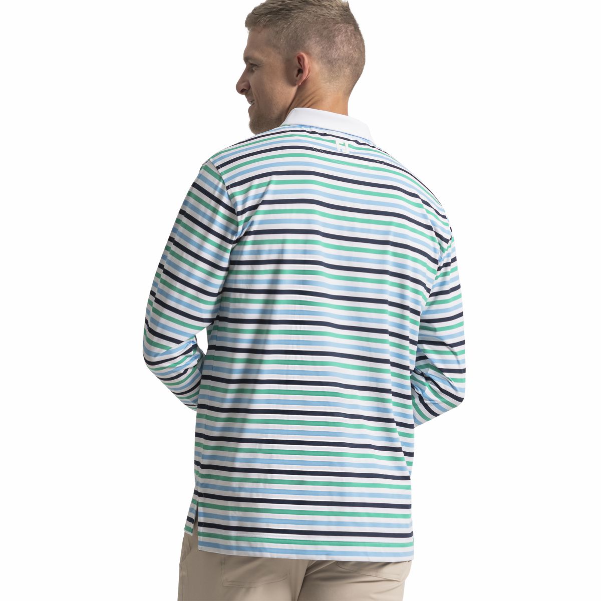 2026 U.S. Open Cabana Stripe Polo - FootJoy