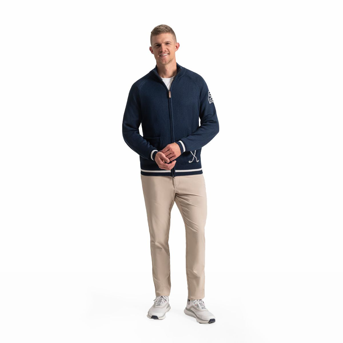 Après Tee Knit Full-Zip Sweater - FootJoy
