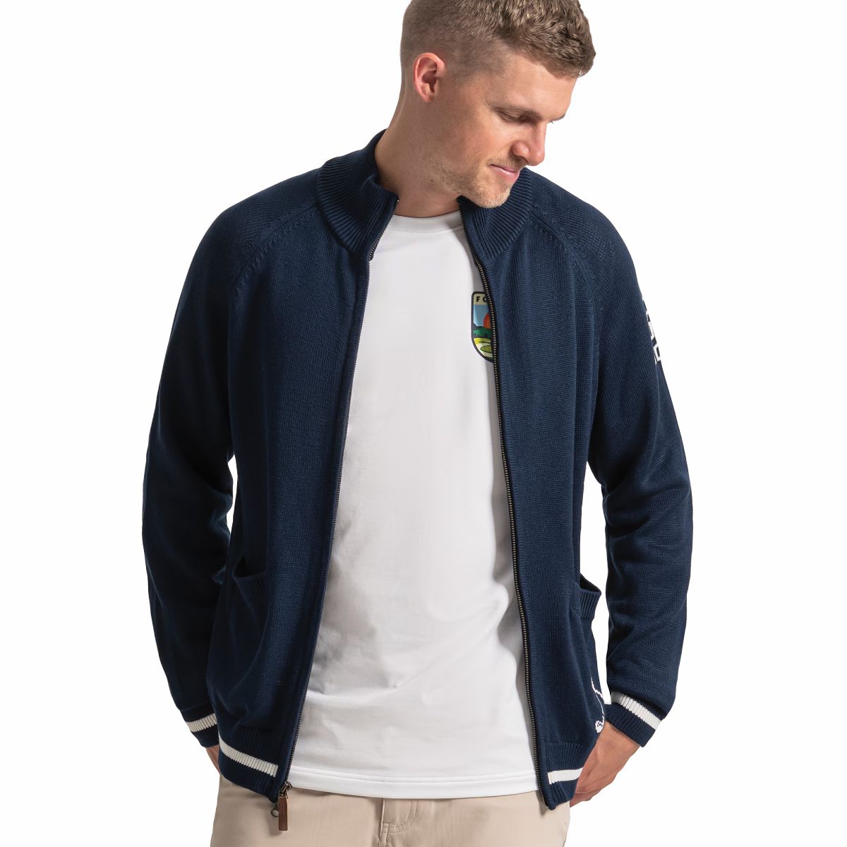 Après Tee Knit Full-Zip Sweater - FootJoy