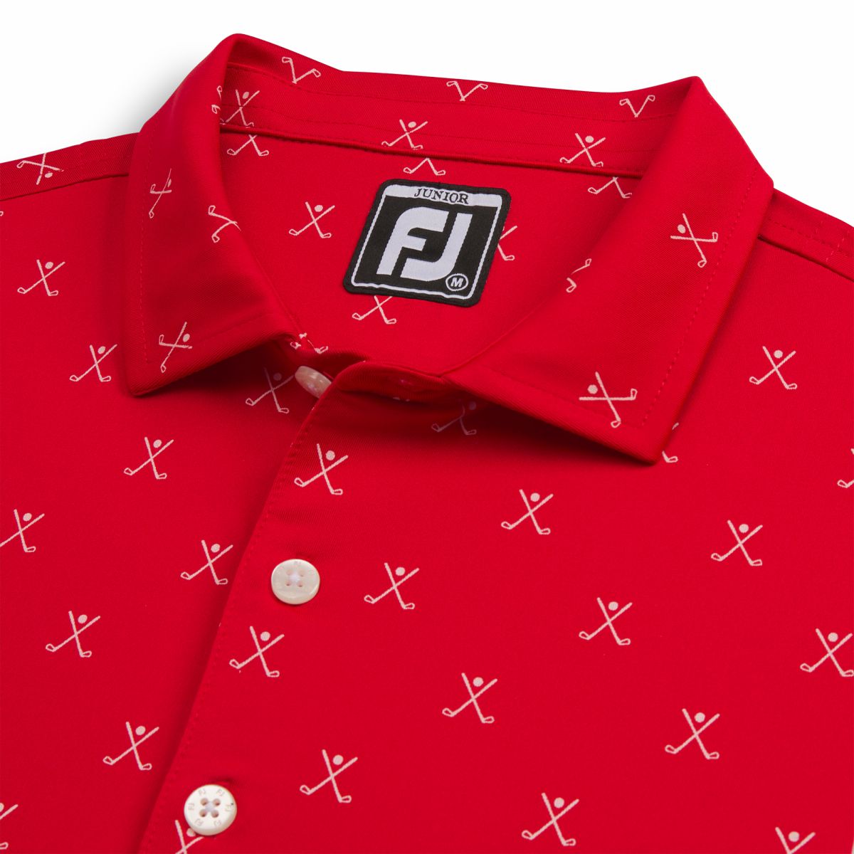 Golf Print Shirt Junior - FootJoy