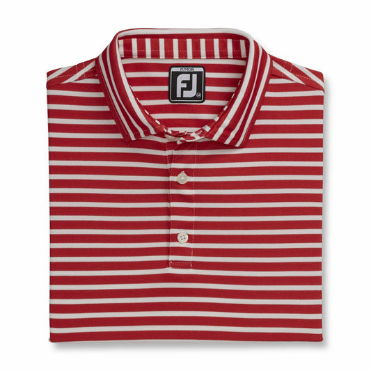 Striped Pique Self Collar Junior - FootJoy
