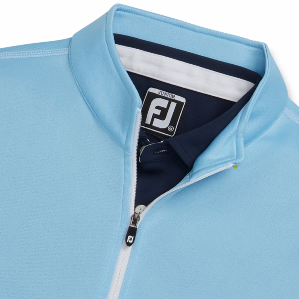 Half-Zip Contrast Stitch Mid-Layer Junior - FootJoy