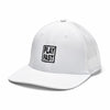 White / Play Fast Logo
