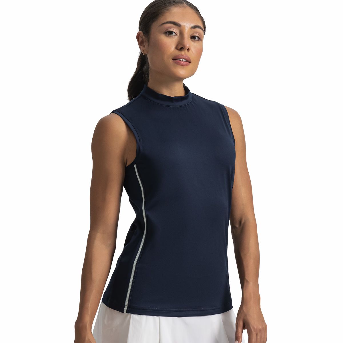 Keyhole Mock Neck Tank Women - FootJoy