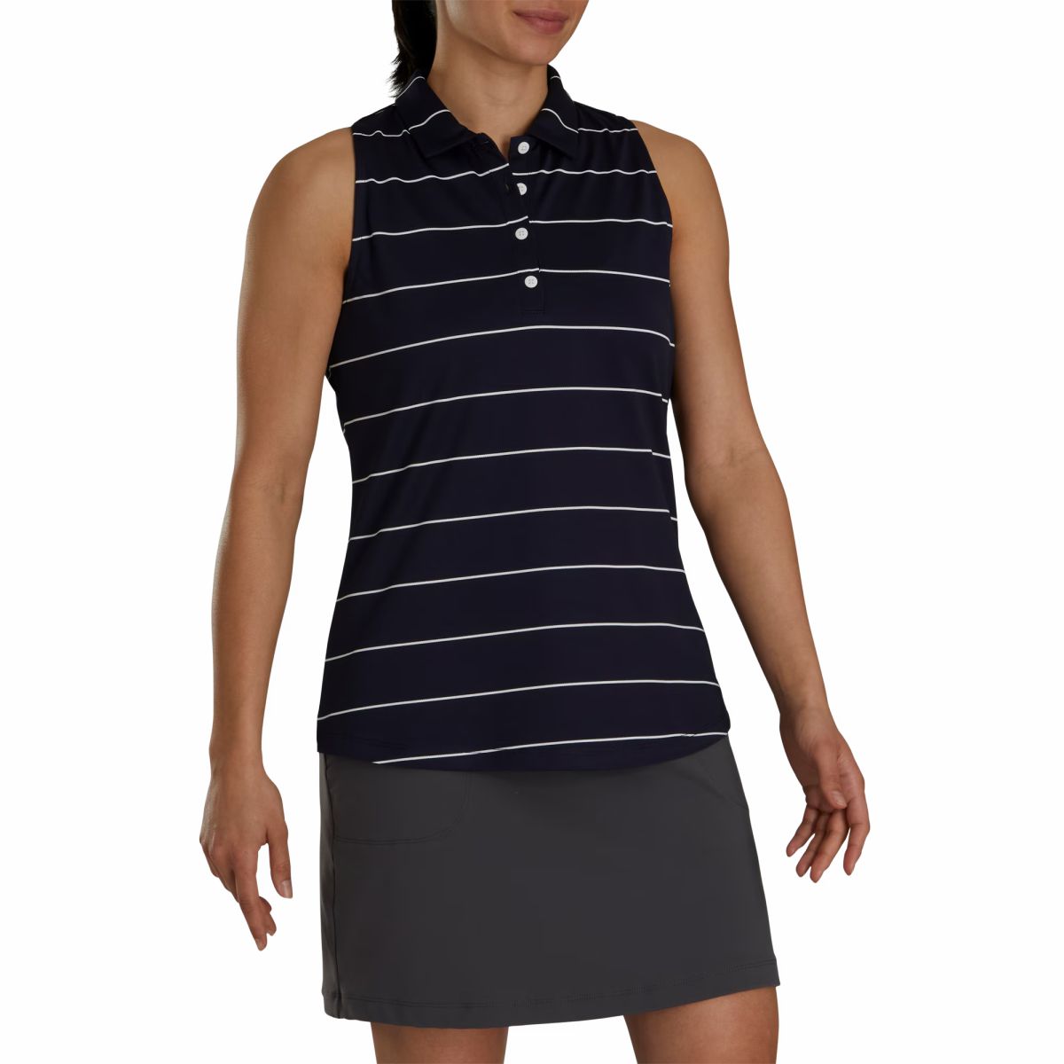 Racerback Pinstripe Tank Women - FootJoy