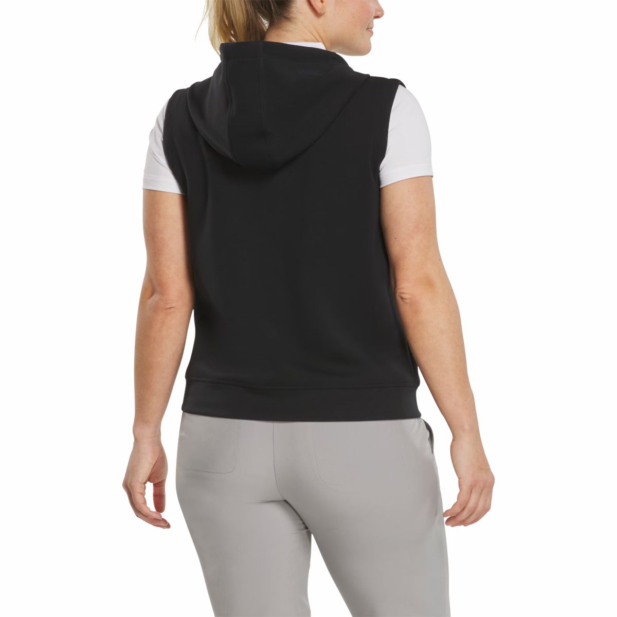 Full-Zip Hoodie Vest Women-Previous Season Style - FootJoy