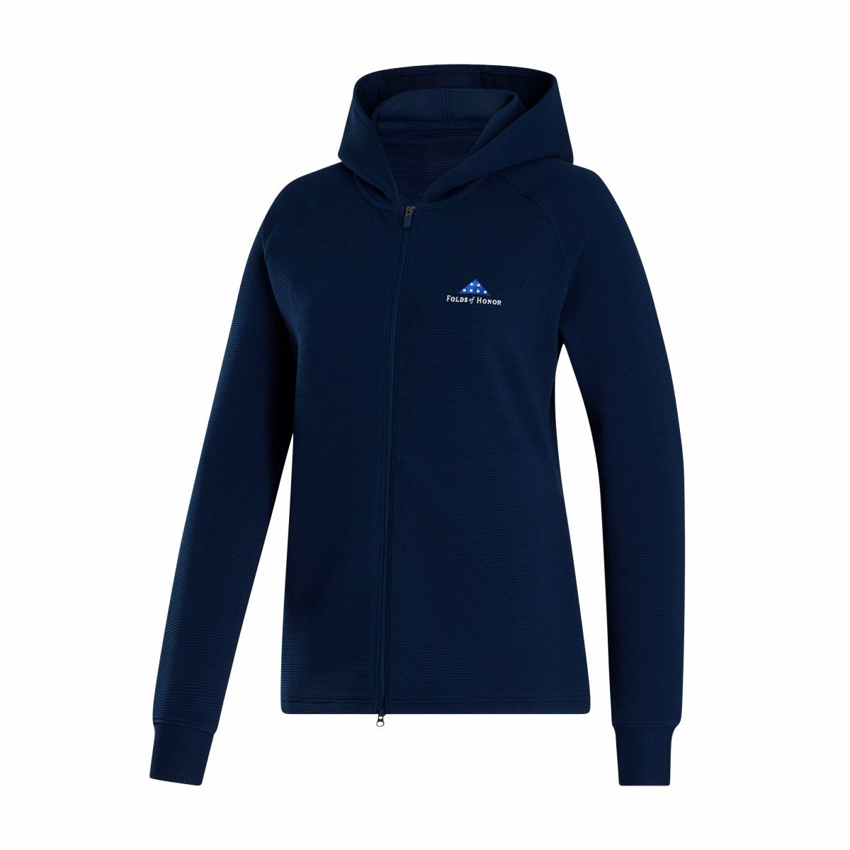 Folds of Honor Full-Zip Ottoman Hoodie Women - FootJoy