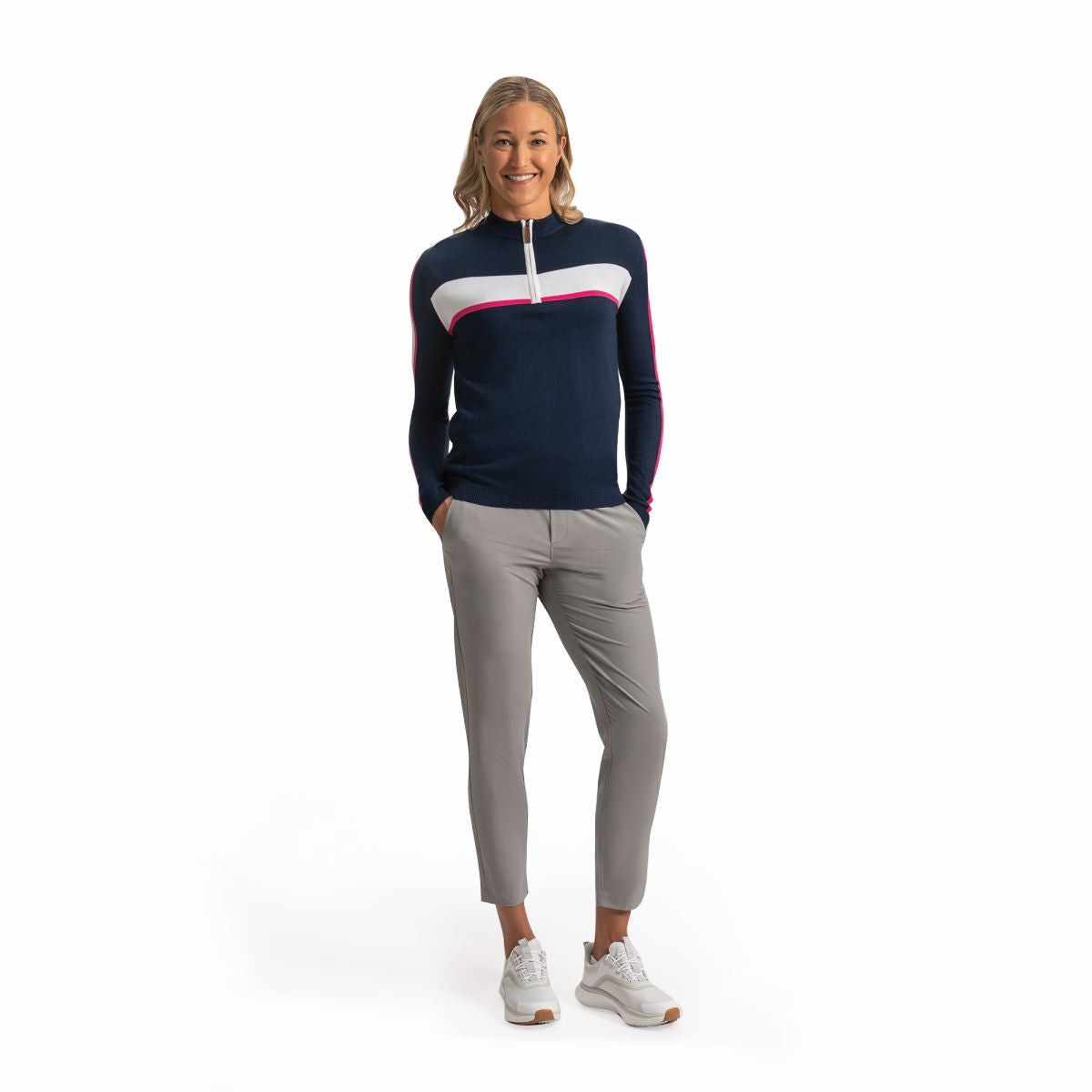 Après Tee Knit Sweater Quarter-Zip Women - FootJoy