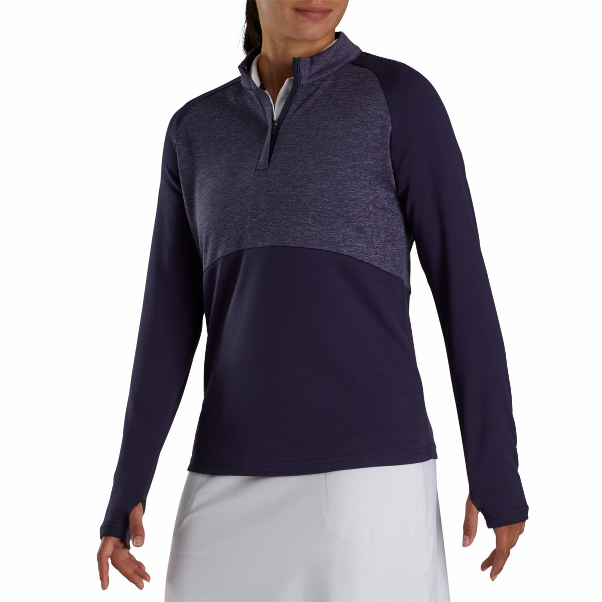 Heather Block Half-Zip Mid-Layer Women - FootJoy