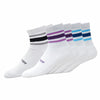 White / Multi Stripe