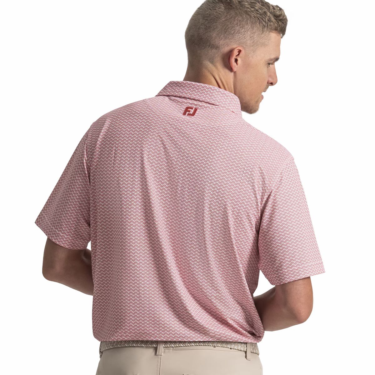 Scallop Geo Pique - FootJoy