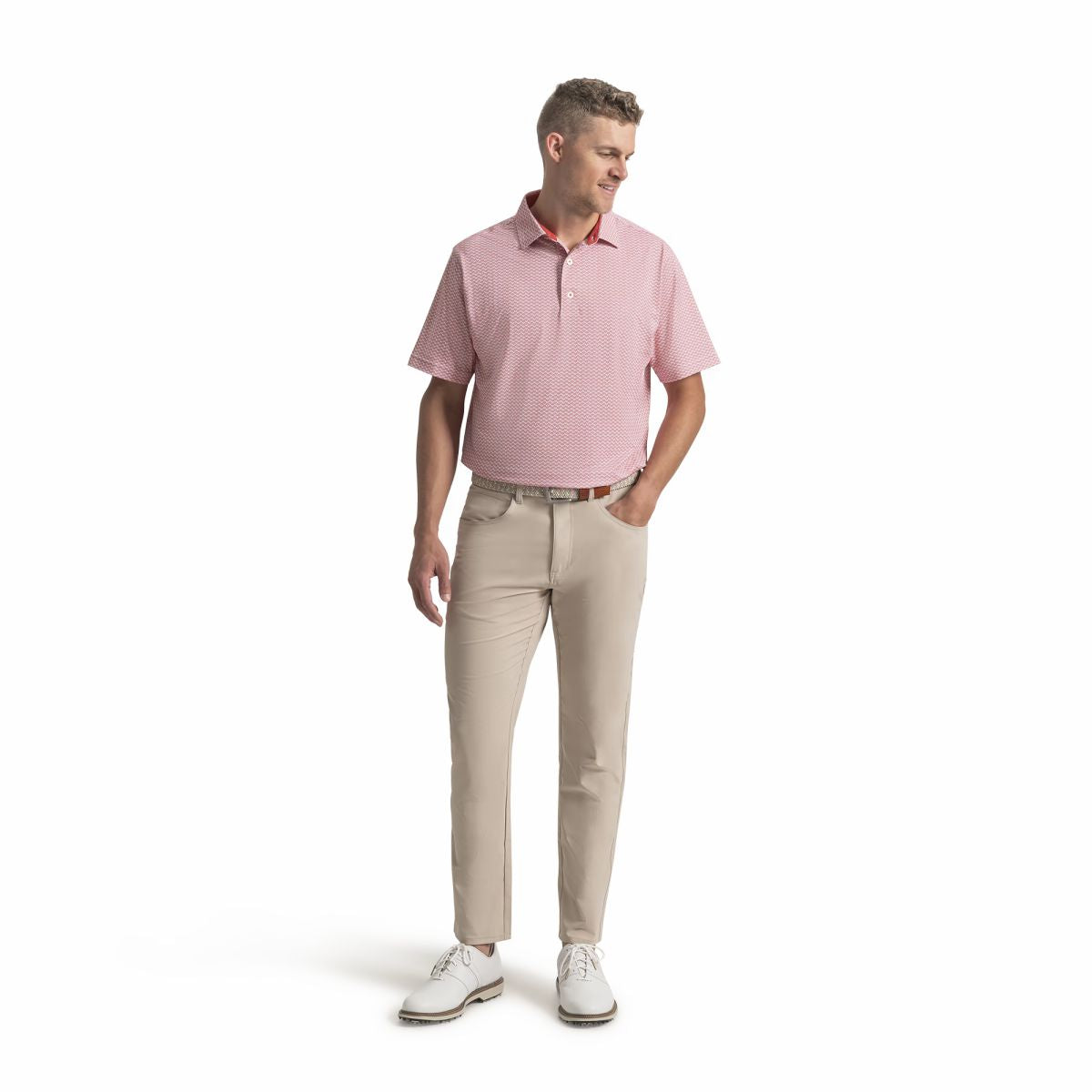 Scallop Geo Pique - FootJoy
