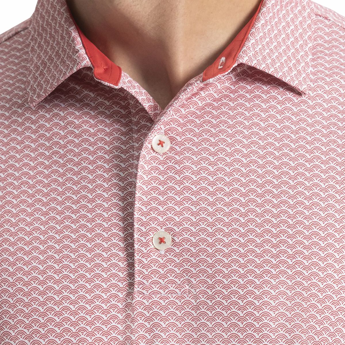 Scallop Geo Pique - FootJoy