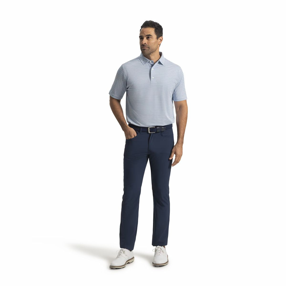 Heather Stripe Pique - FootJoy