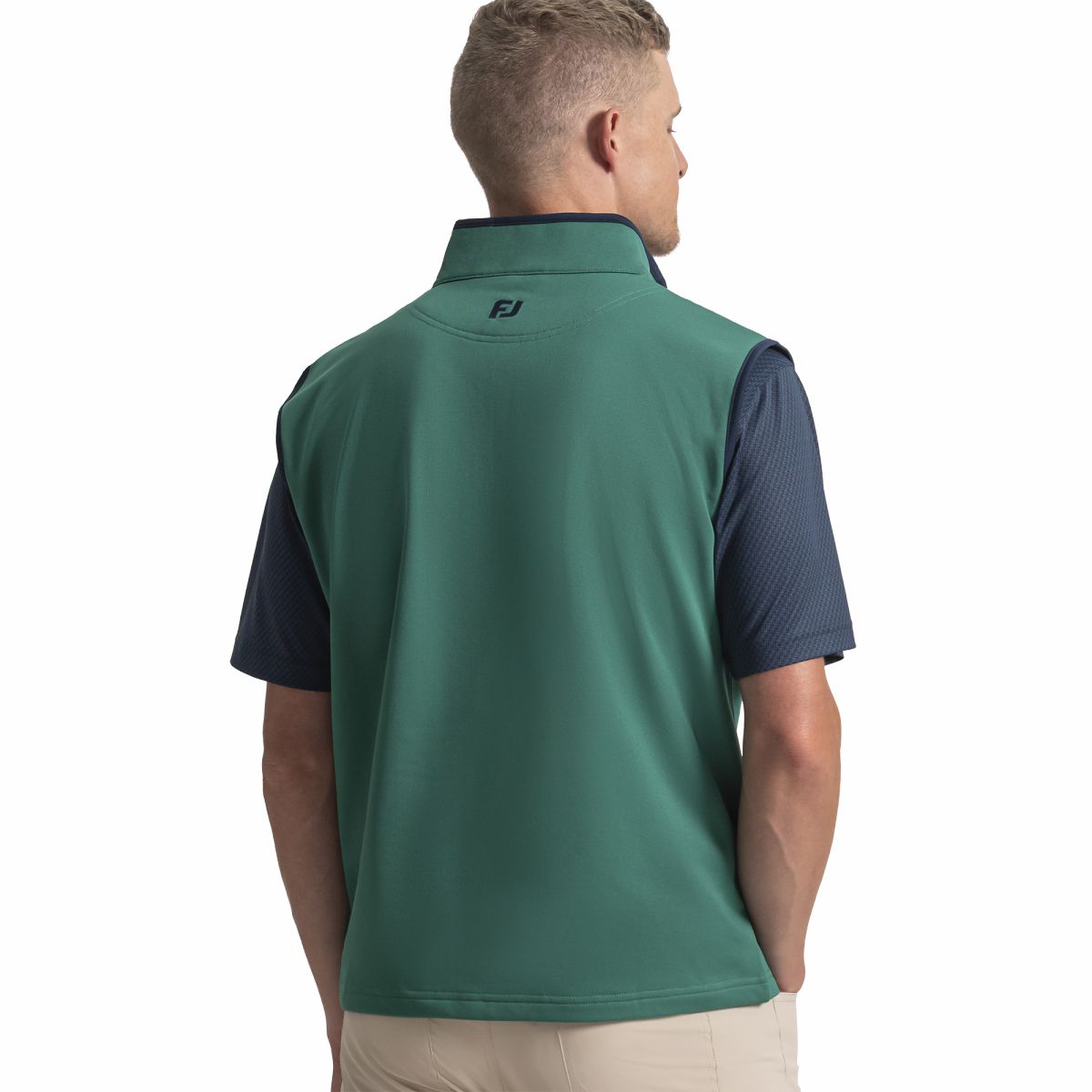 Brushed Back Vest Pique - FootJoy